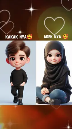 Adek kakak nih bos!