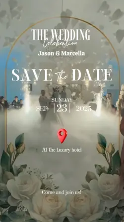 Wedding invitation 