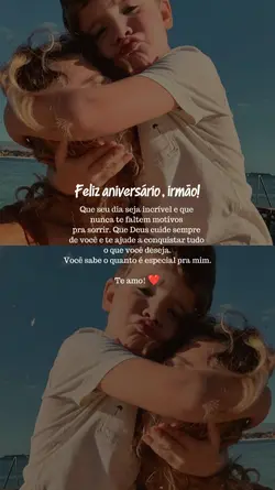 parabéns irmão