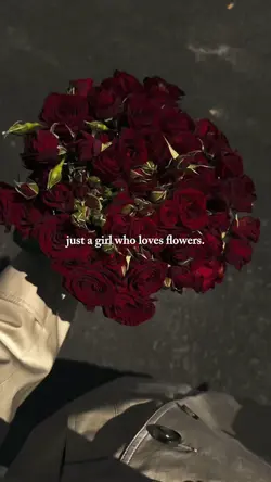 i love flowers
