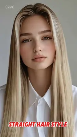 Straight Hair Style 