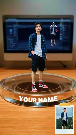 miniatur 3d keren