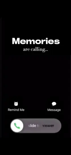 Memories are calling