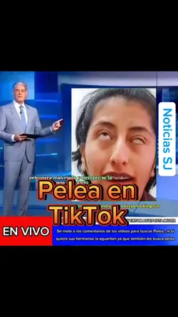 Pelea en TikTok
