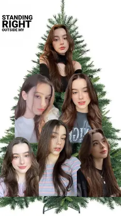 Christmas sticker 
