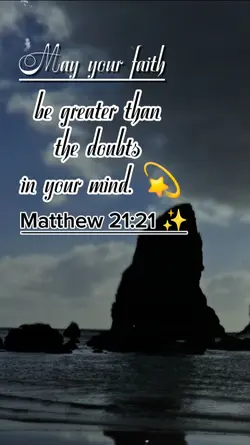 MATTHEW 21:21