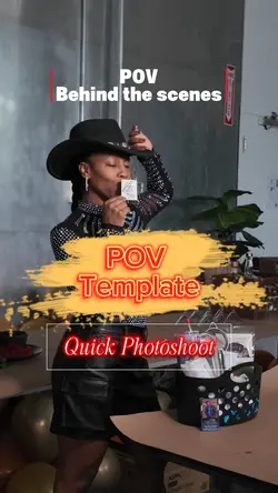 POV BTS Photoshoot