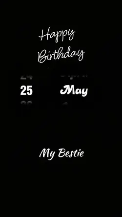 hbd 25 may