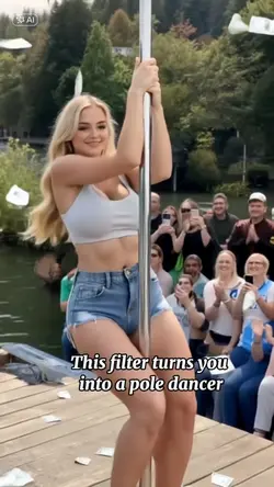 Into a Pole Dancer
