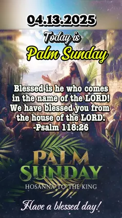Palm Sunday