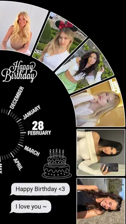 HBD 28 FEBRUARY