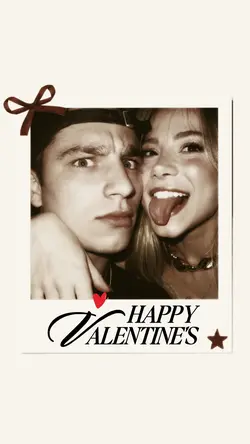 valentines polaroid
