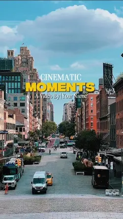 MOMENTS CINEMATIC