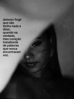 detesto fingir