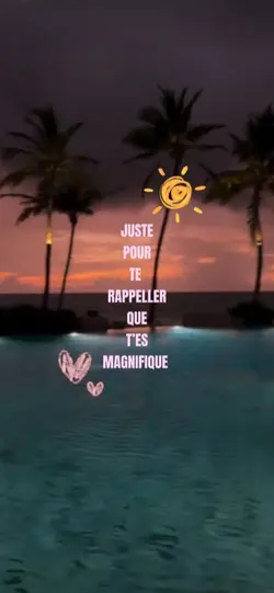 T’es magnifique 