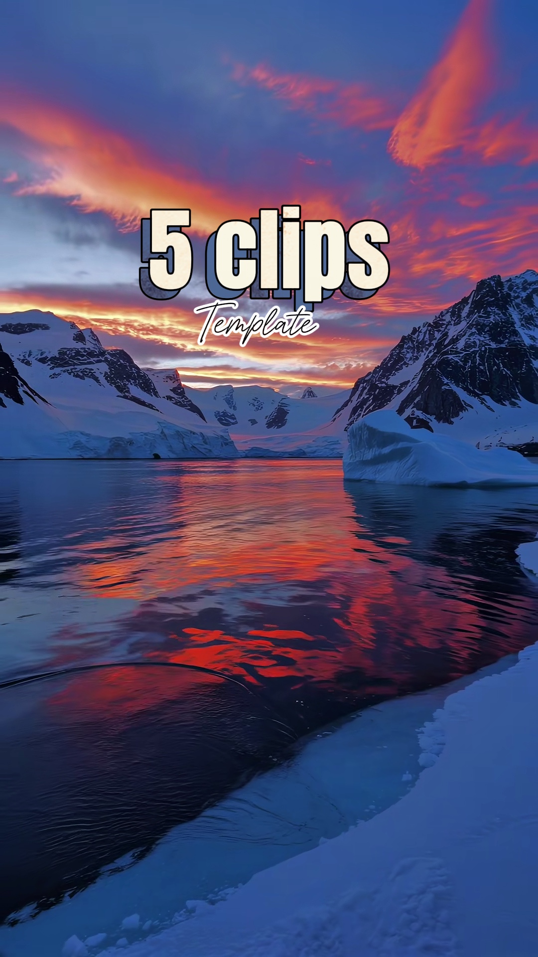 capcut template cover