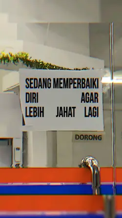 sedang memperbaiki 