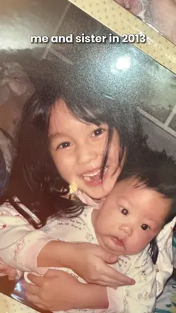 me and sister