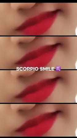 Scorpio smile ♏️