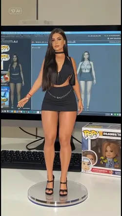 boneco 3D