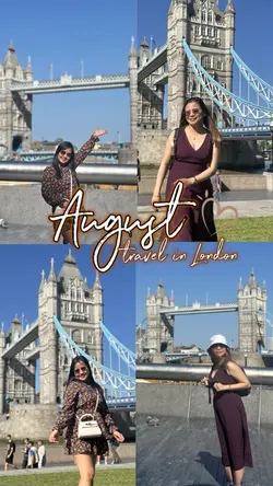 London in August ☀️
