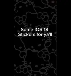 IOS 18 Stickers! 
