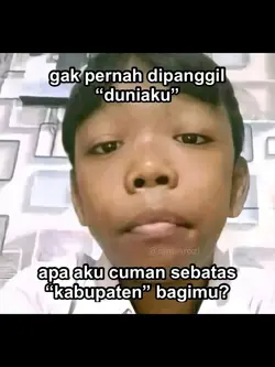Gak pernah apa?