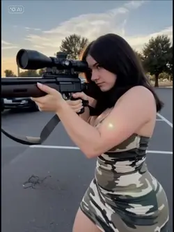 Tiro de Fuzil IA 🔫