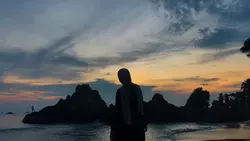 slowmo sunset