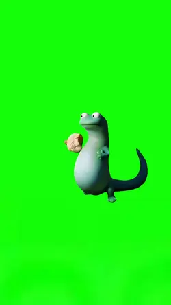 Fat Lizard Walking