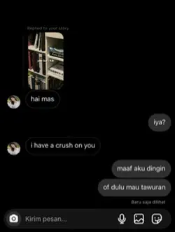 maaf aku dingin