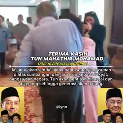 TERIMA KASIH TUN 