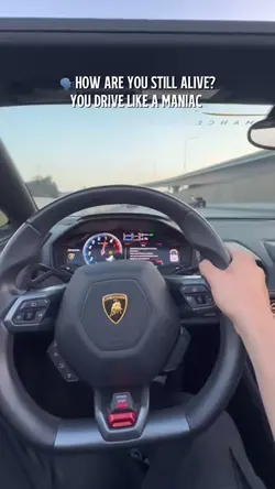 You drive like