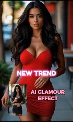 AI Glamour filter 