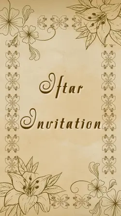 Iftar Invitation