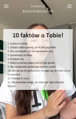 10 faktów o tobie