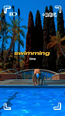 7. swimming time