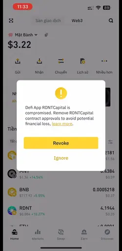 Check wallet Binance