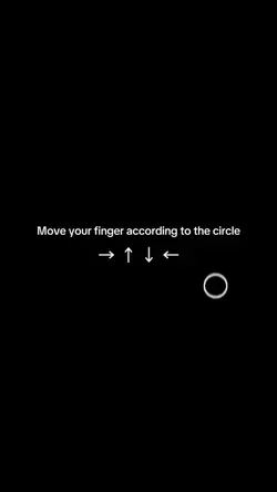 POV move your finger