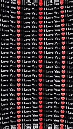 I love you