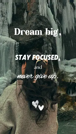 never give up