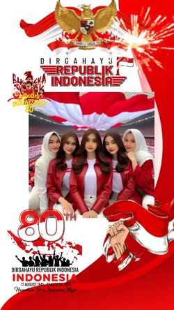 HUT RI KE 80 