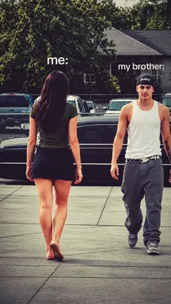 me and my brother 