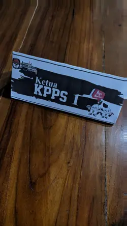 Tulisan Meja KPPS