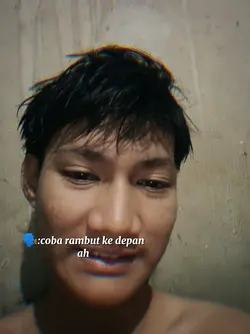 coba rambut depan ah