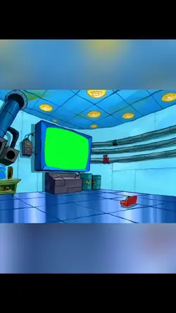 plankton watching tv
