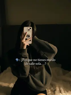Nunca voy sola