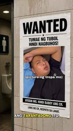 WANTED Tumubol sa CR