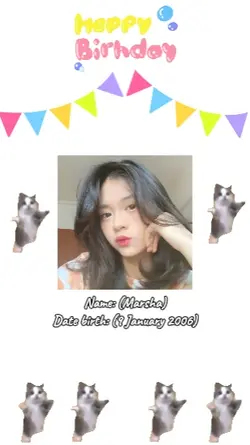 Happy birthday Name