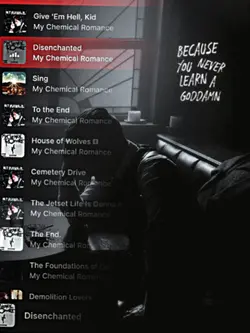 Disenchanted MCR Sad